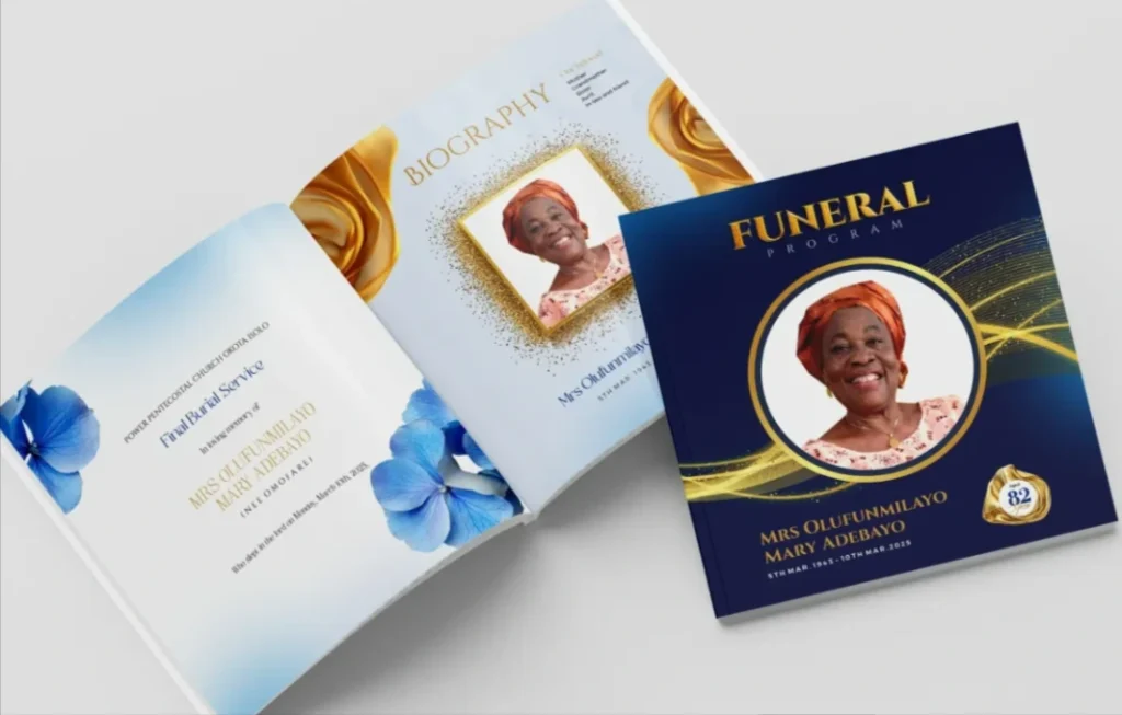 A5 Eulogies Printing