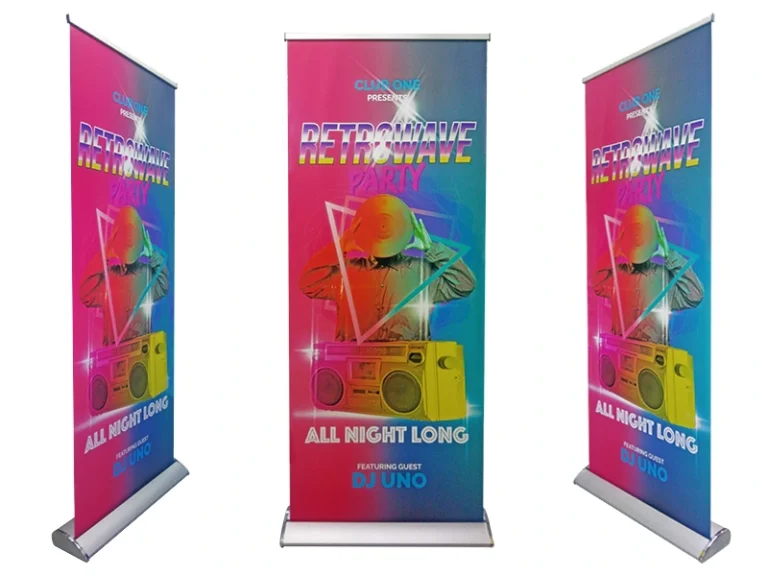 Broad base Roll-up Banner