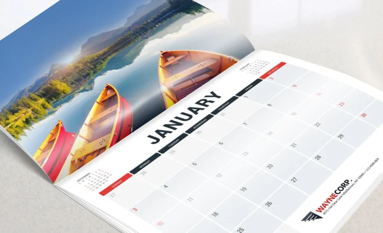 Calendar printing